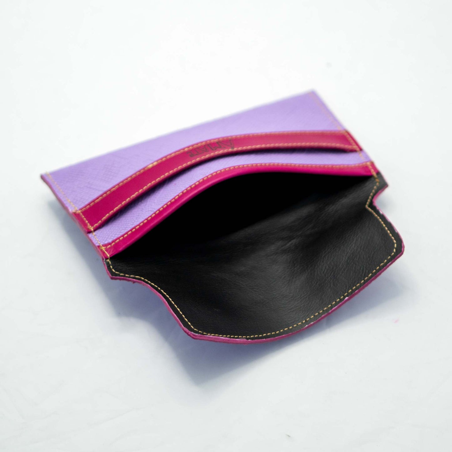 Cartera amplia origami "Lila"