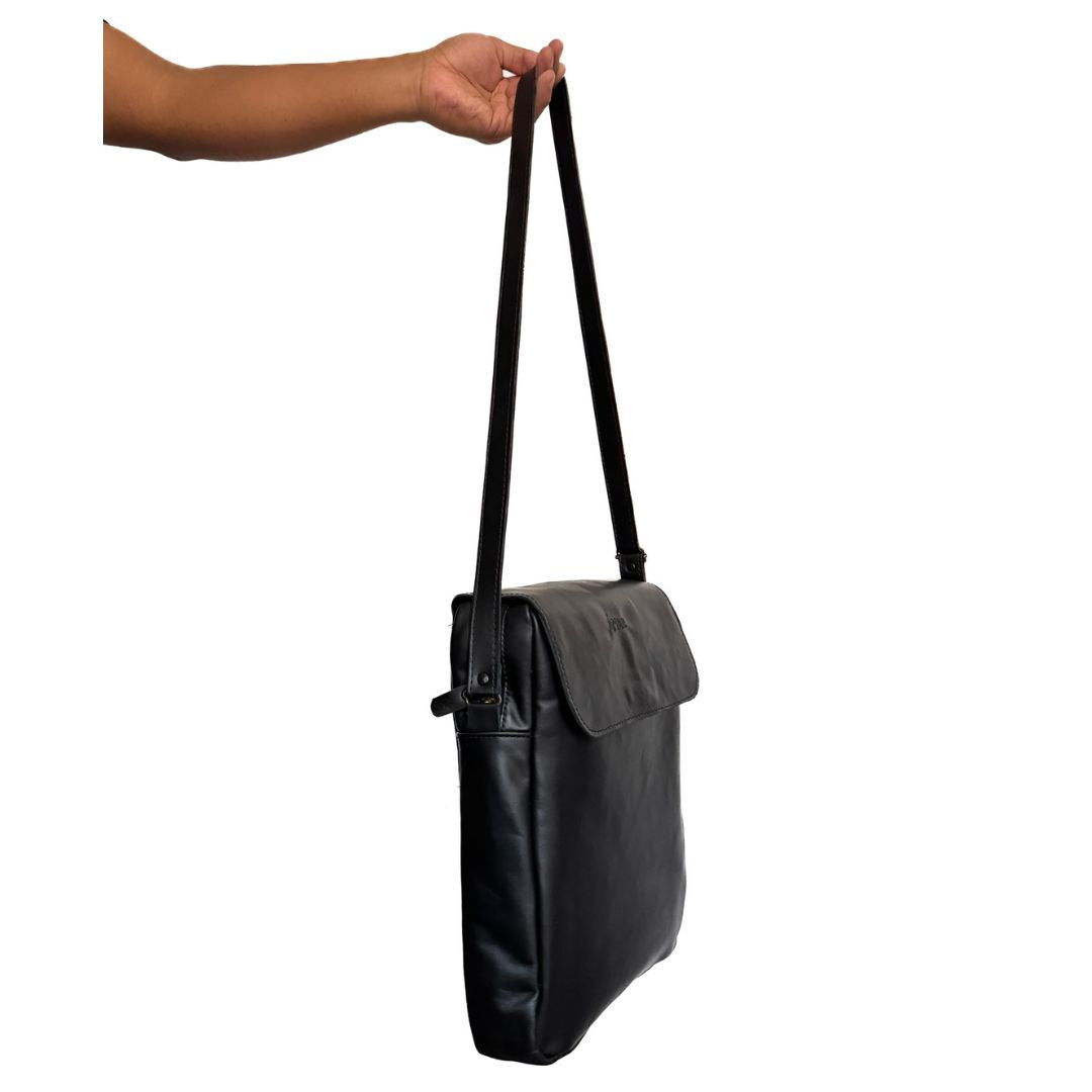 Bolso Cruzado de Cuero — “Aliado Urbano”