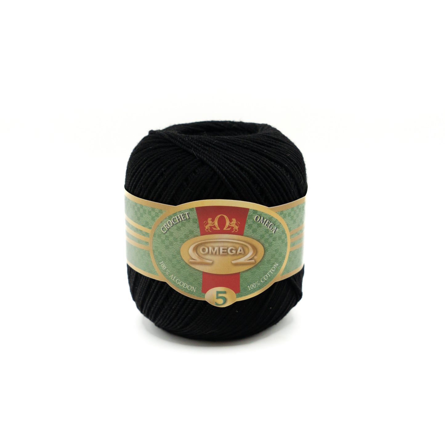 Hilo crochet N. 5 Negro
