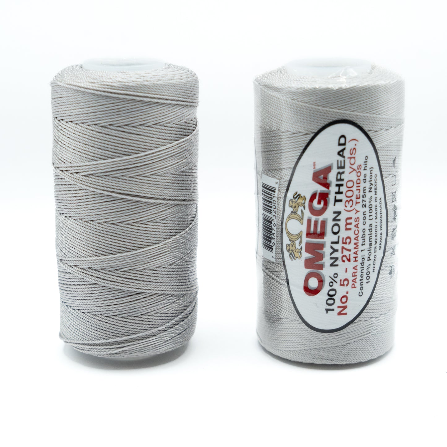 Hilo de nylon N. 5 Gris