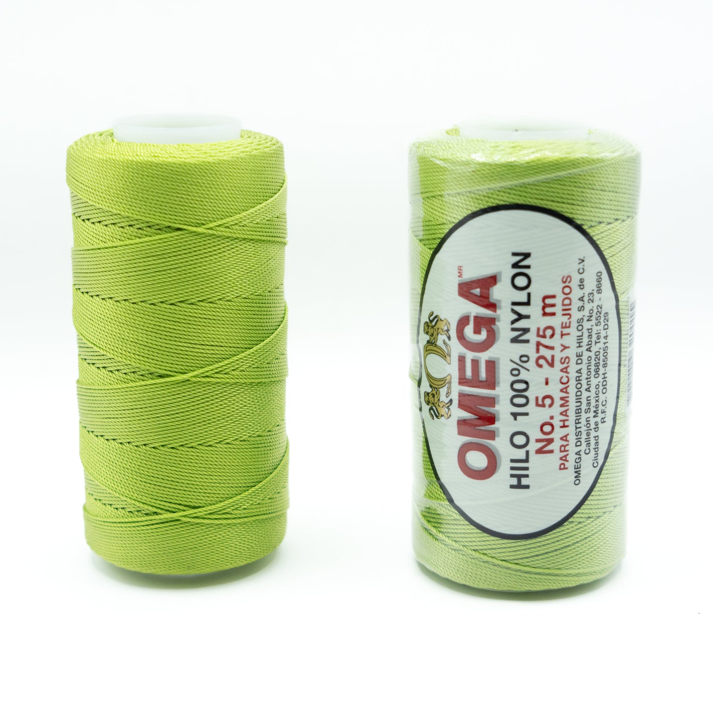 Hilo de nylon N. 5 Verde tierno