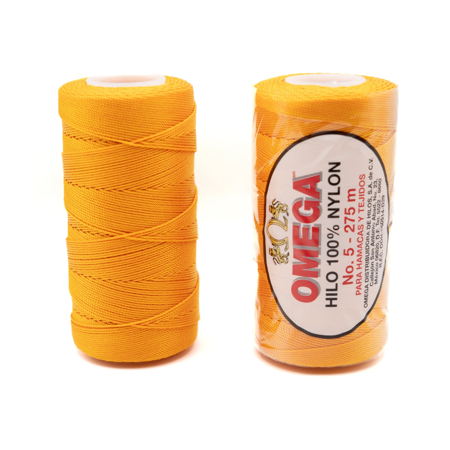 Hilo de nylon N. 5 Tangerina