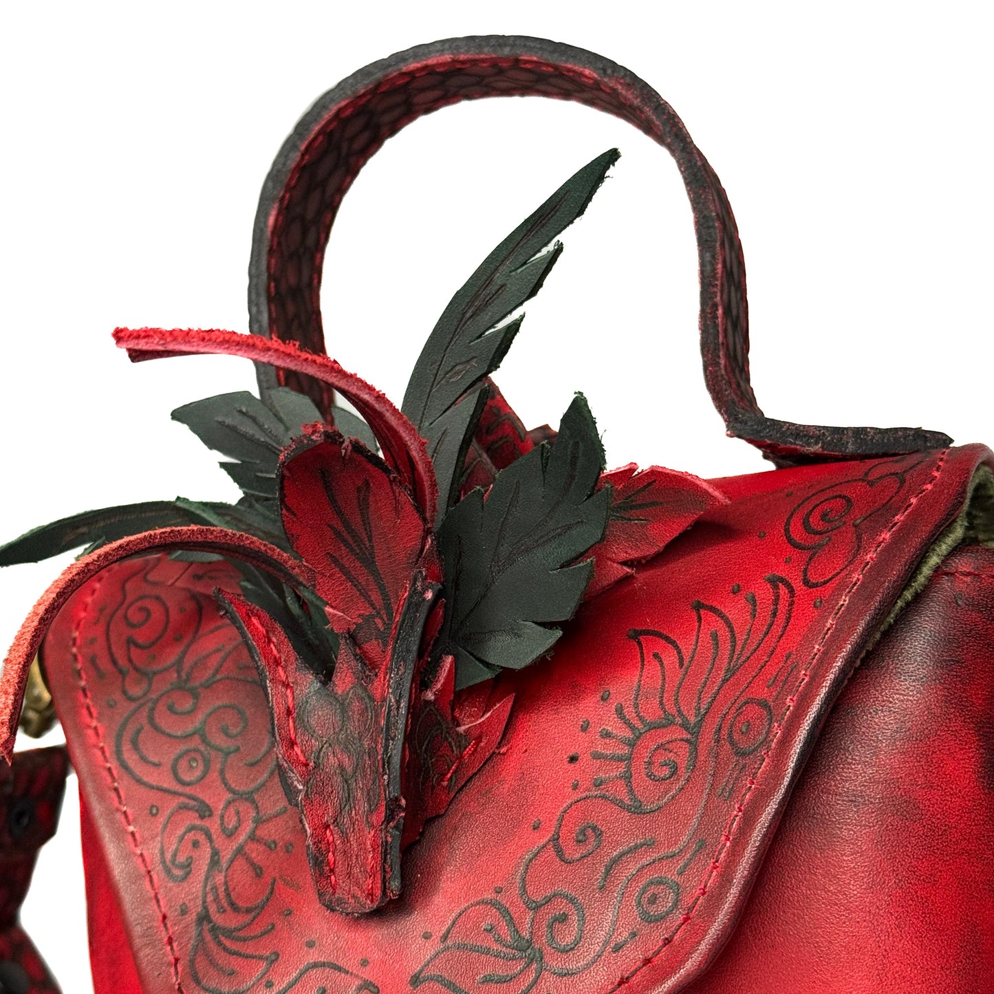 Loto Quetzalcoatl roja