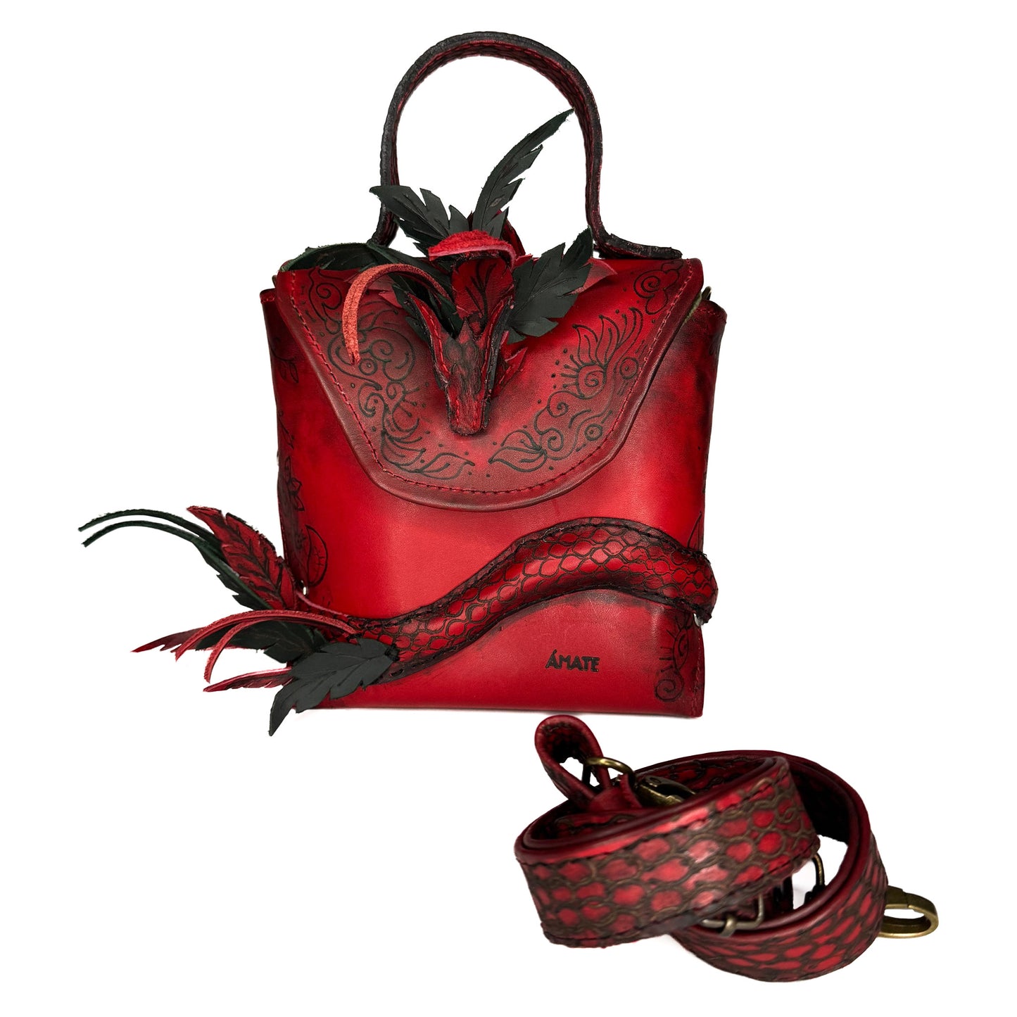 Loto Quetzalcoatl roja
