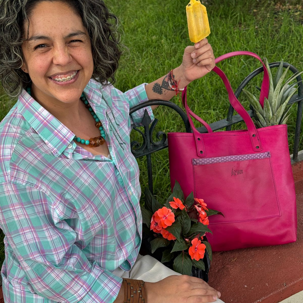 Tote Bag “Pitahaya Rosa” 🍓🌺
