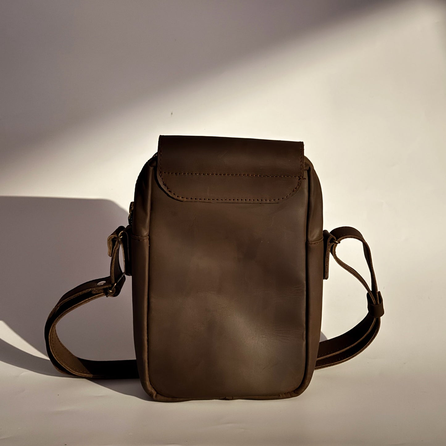 Bolso Cruzado de Cuero mini