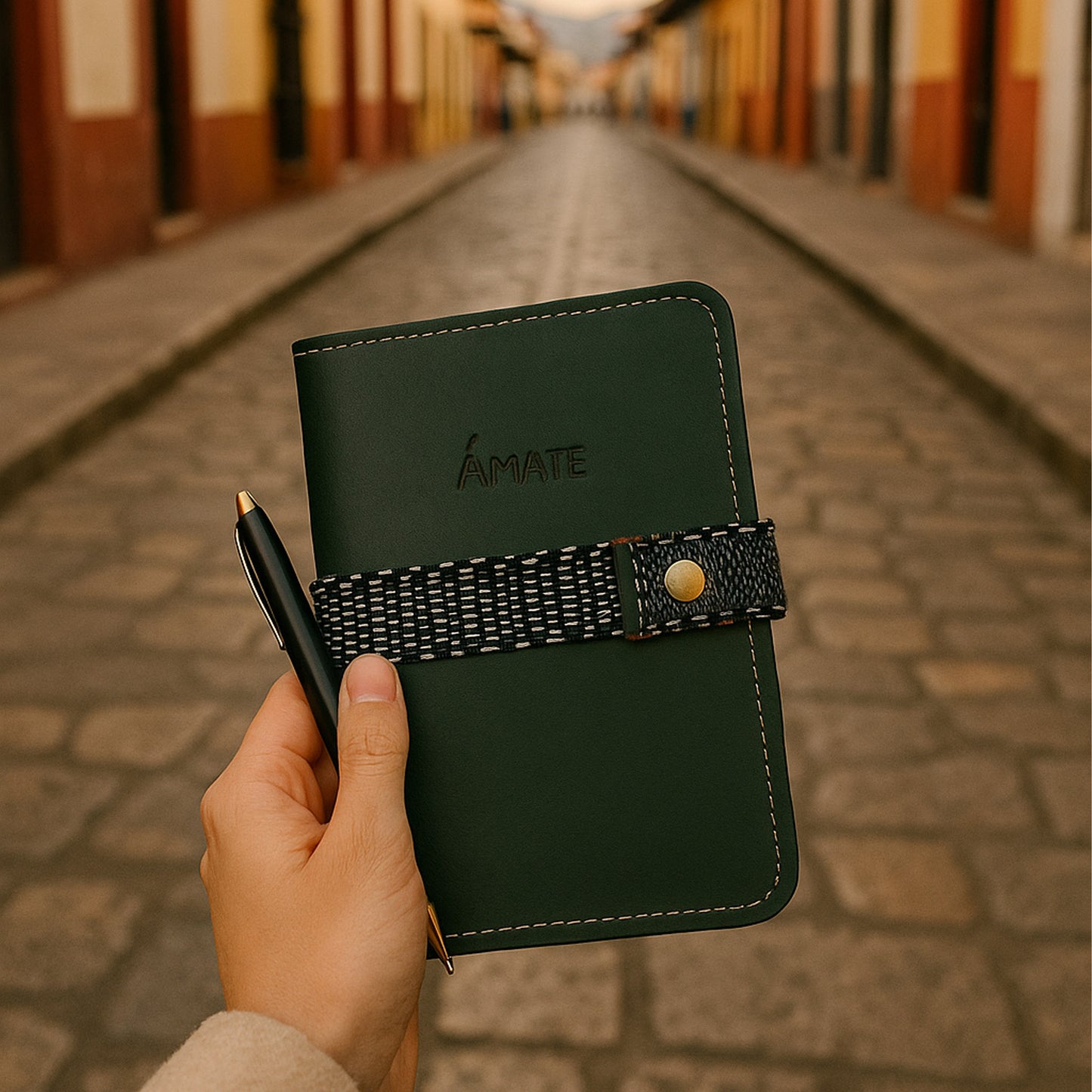 Porta Agenda “Verde Sabia”
