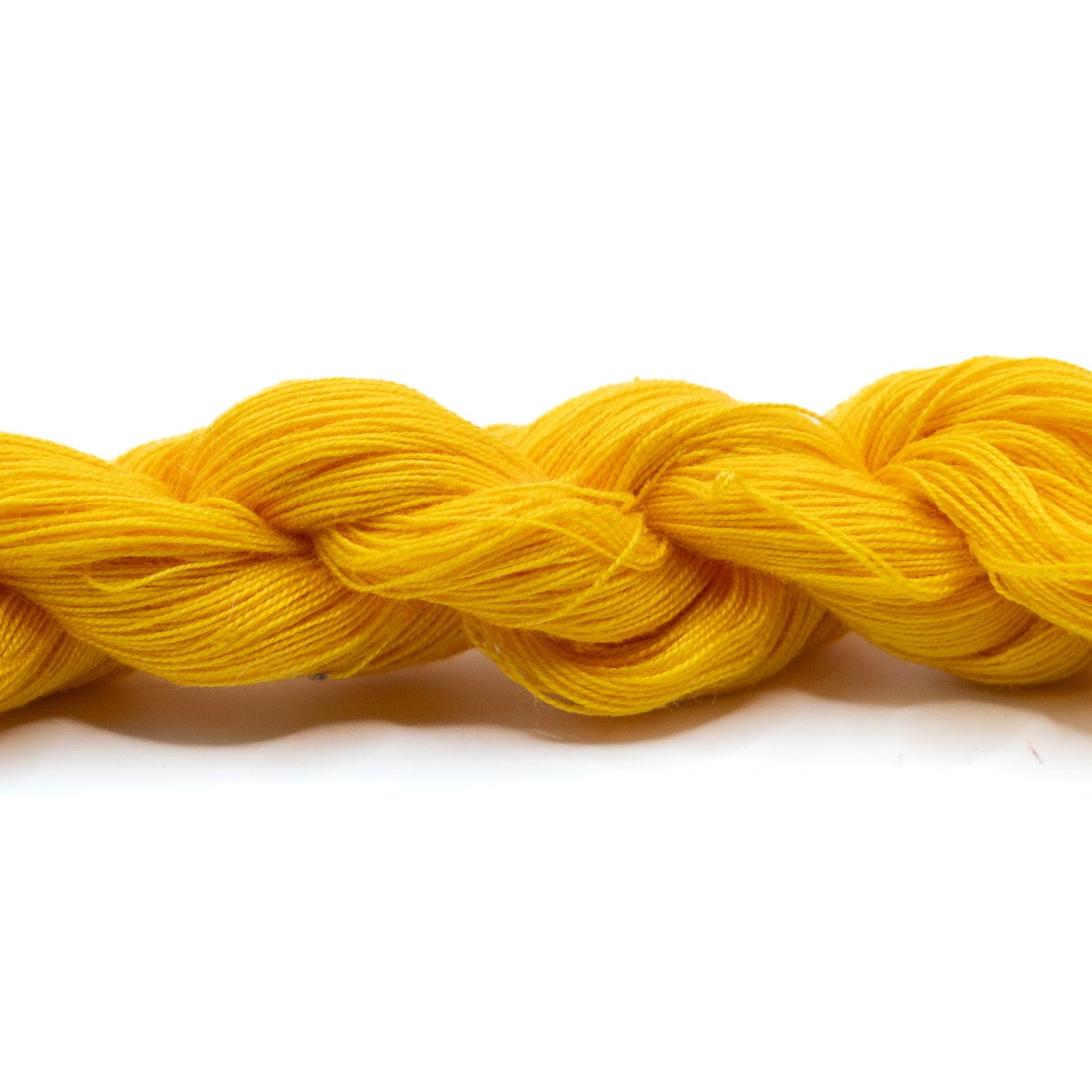 Hilo mercerizado Amarillo (Tiras de 130 cm)