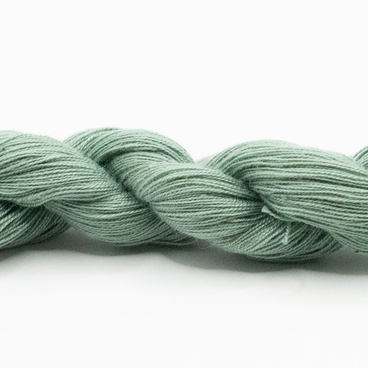 Hilo mercerizado verde menta (Tiras de 130 cm)