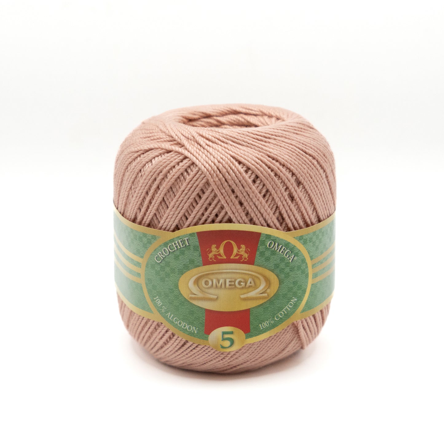 Hilo crochet N. 5 Palo de rosa