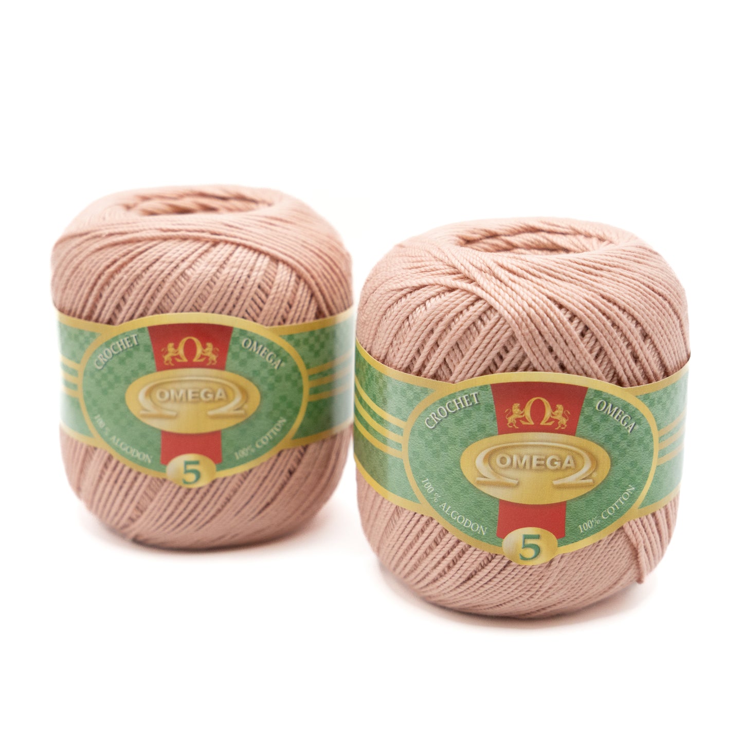 Hilo crochet N. 5 Palo de rosa