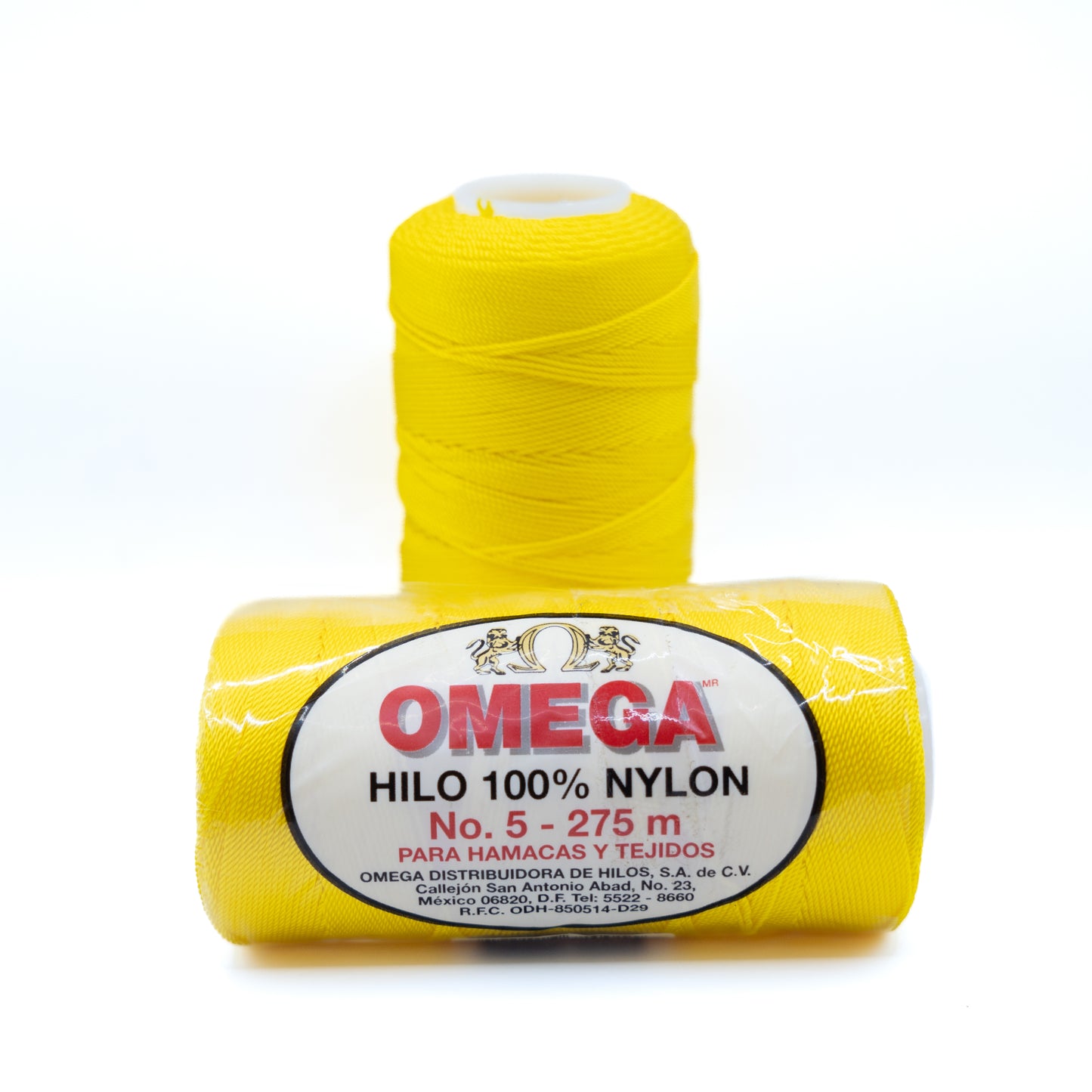 Hilo de nylon N. 5 Amarillo huevo