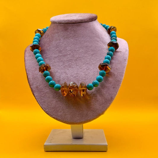Collar Artesanal  "TURQUESA"