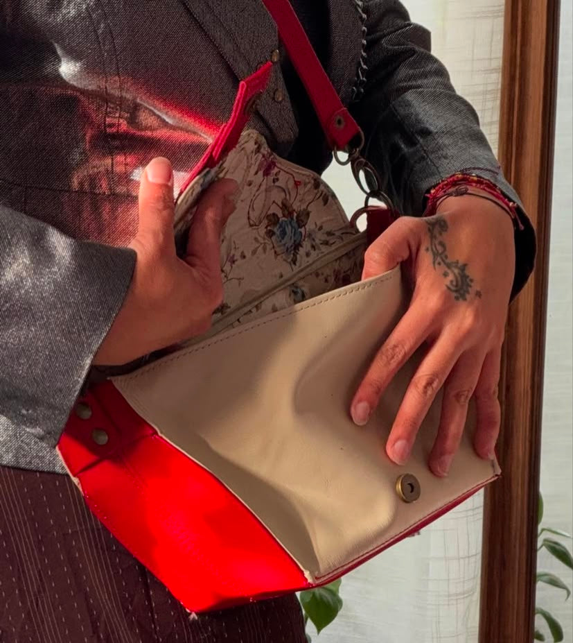 Bolso de corazones